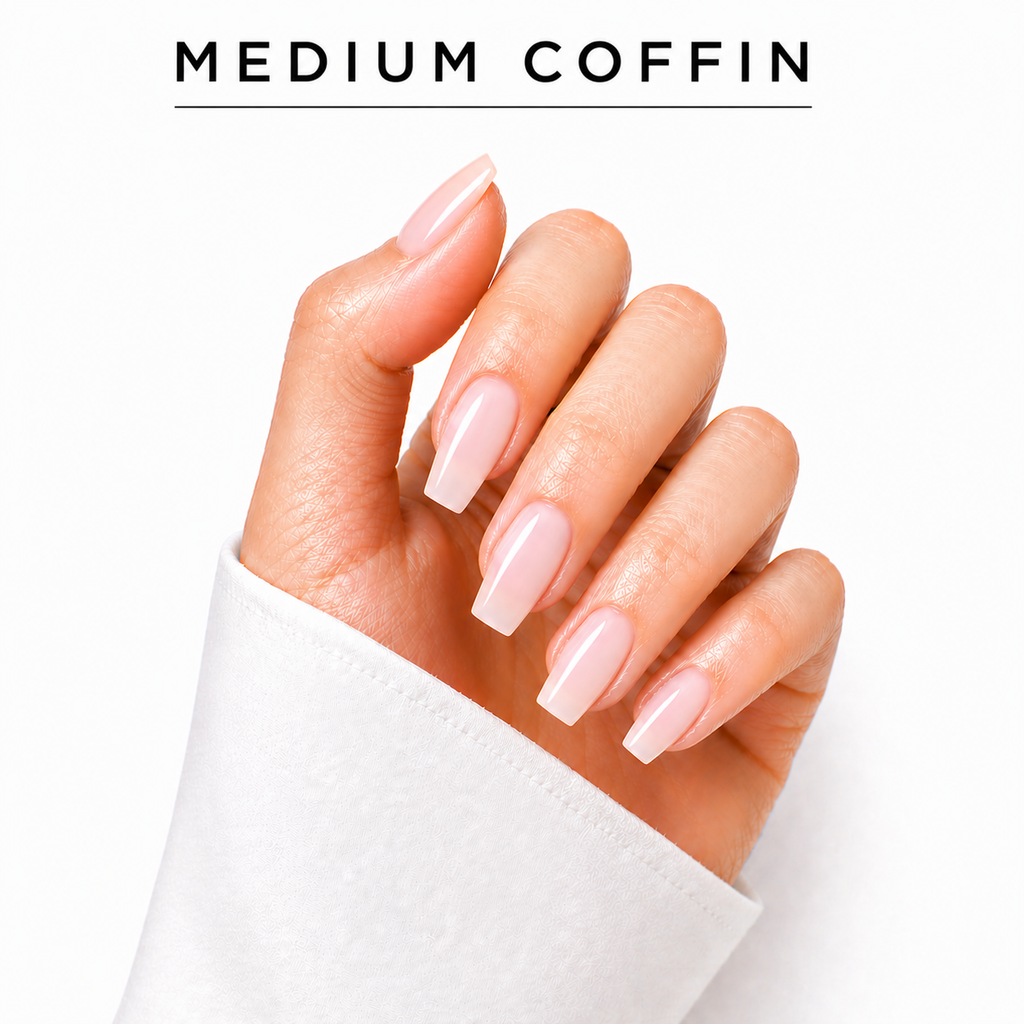 Load image into Gallery viewer, Gel-XTND COFFIN <BR> Soft Gel Tips (S,M,L)