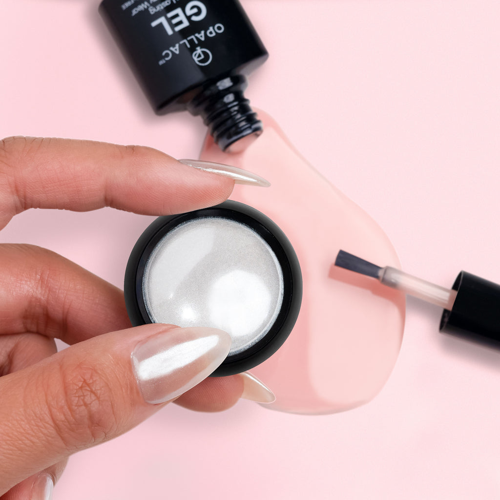 Load image into Gallery viewer, Glazed Chrome Powder Gel Kit