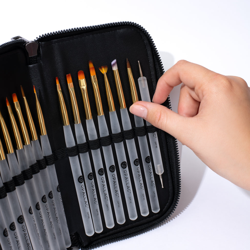 Load image into Gallery viewer, PRO NAIL ART BRUSH SET - 16PCS