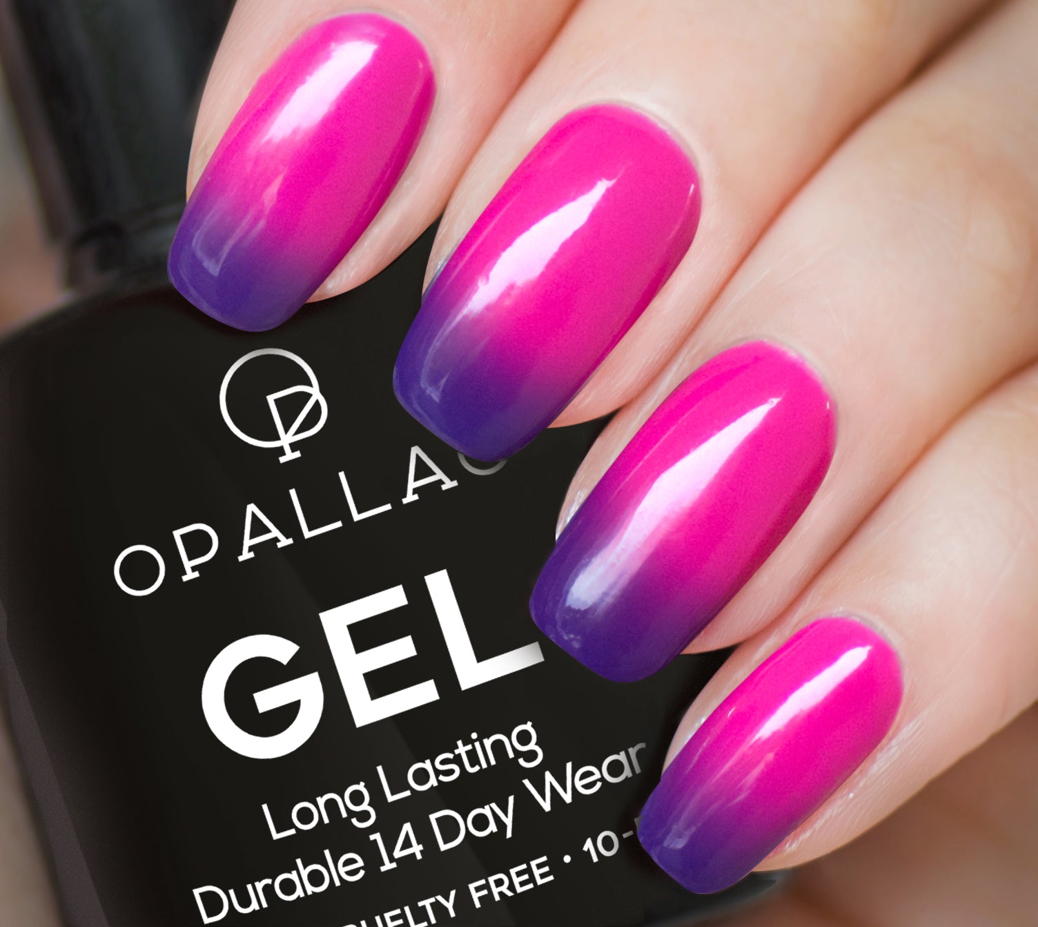 Opallac Gel Gel On Top Of Nail Polish Mood Changing Gel Nail