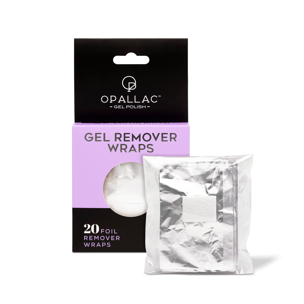 Load image into Gallery viewer, gel remover wraps, easy gel remover, gel remover at home, take off gels at home, gel remover foil wraps, gel removal at home, gel removal foils, gel foil wraps, how to remove gel polish, how to take off gel polish, gel polish kit, remove my gels at home, opallac gel remover, opallac, gel remover hack, gel removal hack, best gel polish, best gel remover
