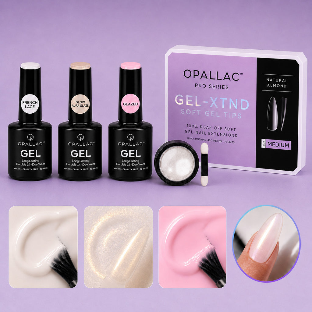 Load image into Gallery viewer, Glazed Donut Nails Kit - Gel-XTND + Shades Bundle
