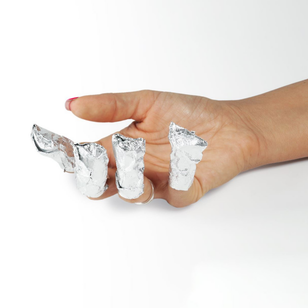Load image into Gallery viewer, gel remover wraps, easy gel remover, gel remover at home, take off gels at home, gel remover foil wraps, gel removal at home, gel removal foils, gel foil wraps, how to remove gel polish, how to take off gel polish, gel polish kit, remove my gels at home, opallac gel remover, opallac, gel remover hack, gel removal hack, best gel polish, best gel remover
